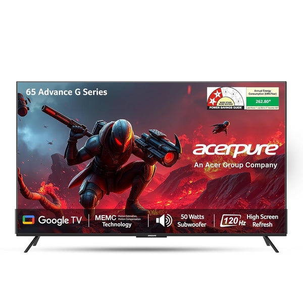 Acerpure by Acer (2025 Series) 1.65m Advance G series TV (65inch) (AP6