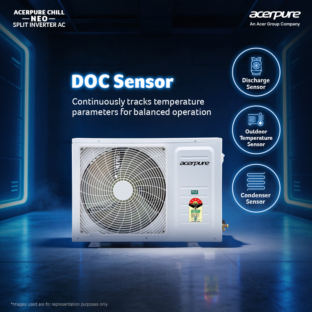 Doc Sensor Acerpure Chill Neo 1 Ton 5 Star Inverter Split AC (2026 Model) | Energ